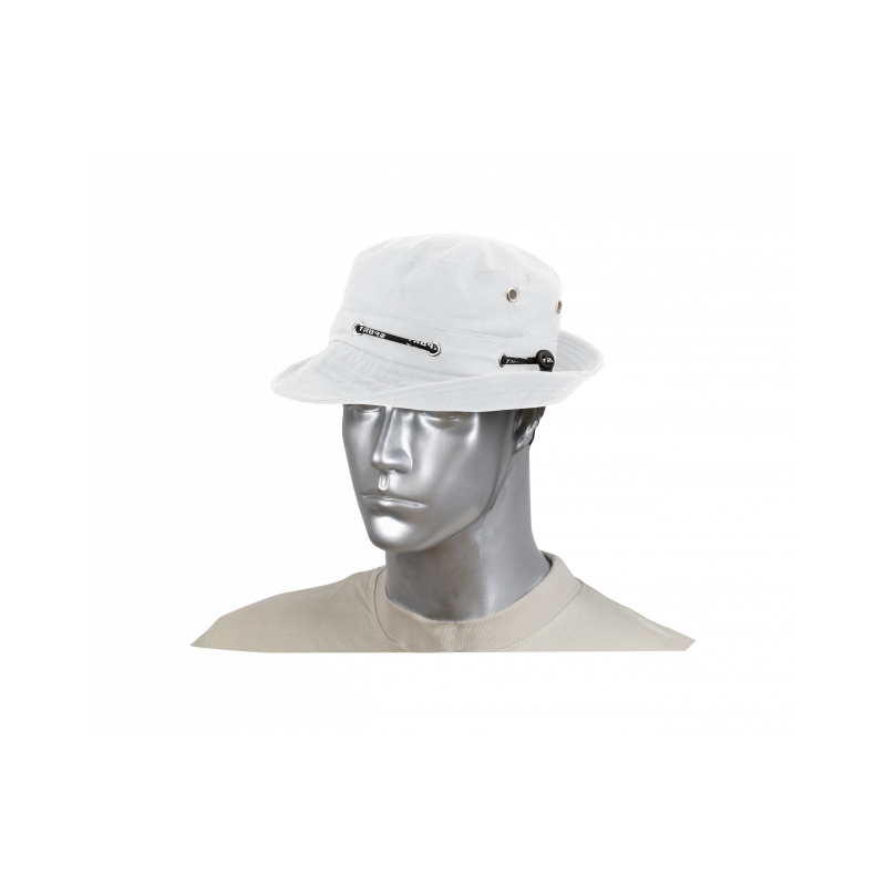 Barbaric white boonie hat
