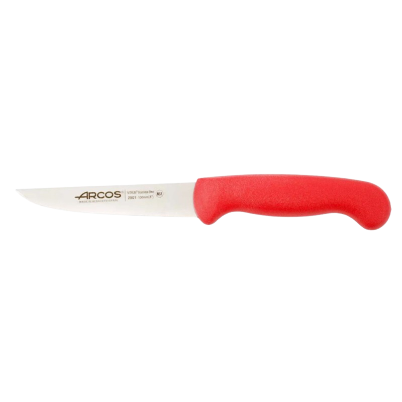 Cuchillo verduras color rojo Arcos 2900 100 mm