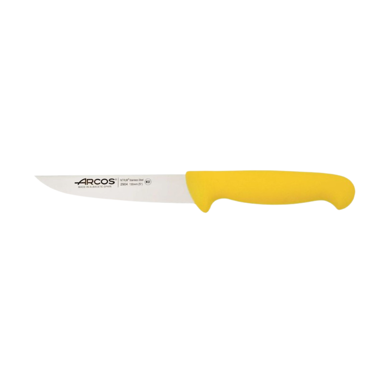 Cuchillo Cocina color amarillo Arcos 2900 130 mm