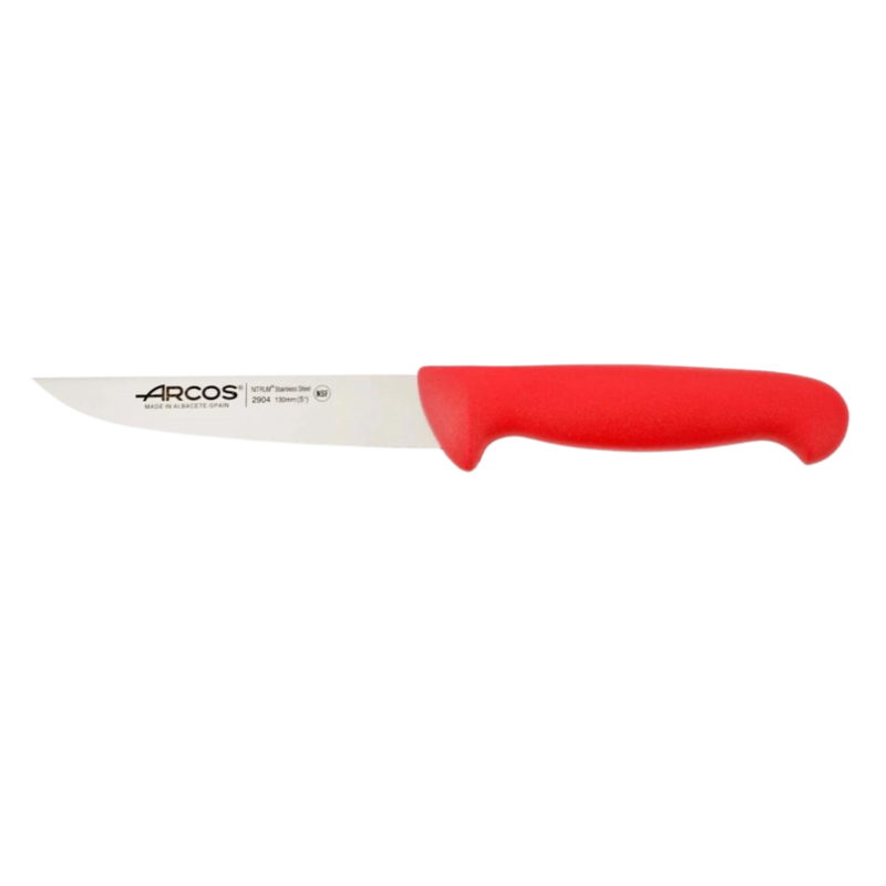Couteau de cuisine rouge Arcos 2900 130 mm