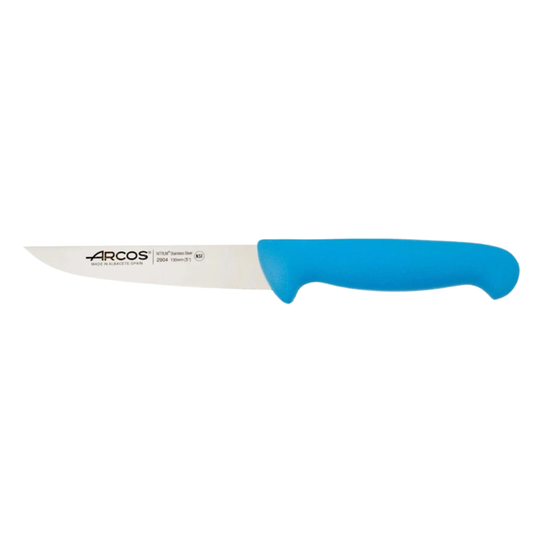 Couteau de cuisine bleu Arcos 2900 130 mm