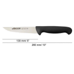 Coltello da cucina nero Arcos 2900 130 mm