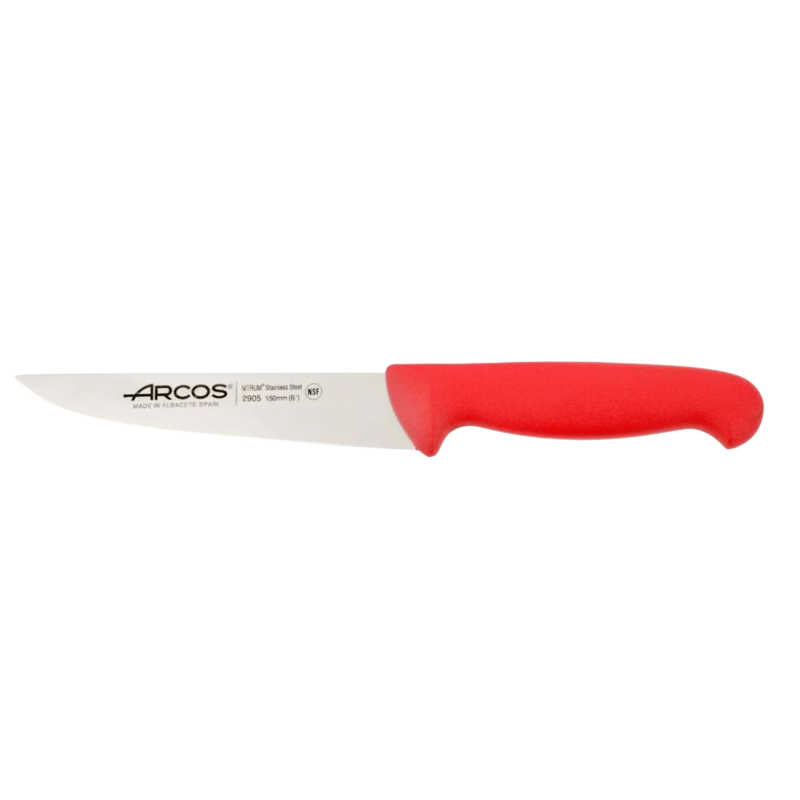 Couteau de cuisine rouge Arcos 2900 150 mm