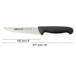 Couteau de cuisine noir Arcos 2900 150 mm