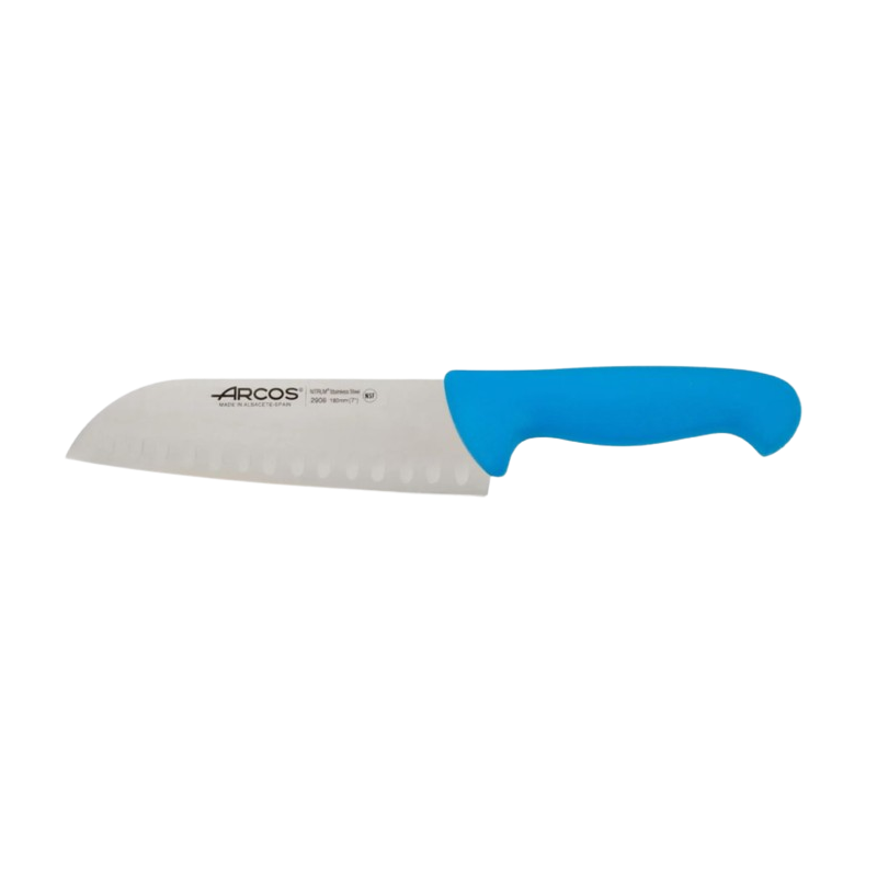 Faca Santoku Azul Arcos 2900
