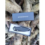 Couteau de poche Omerta Black Aitor 291295B