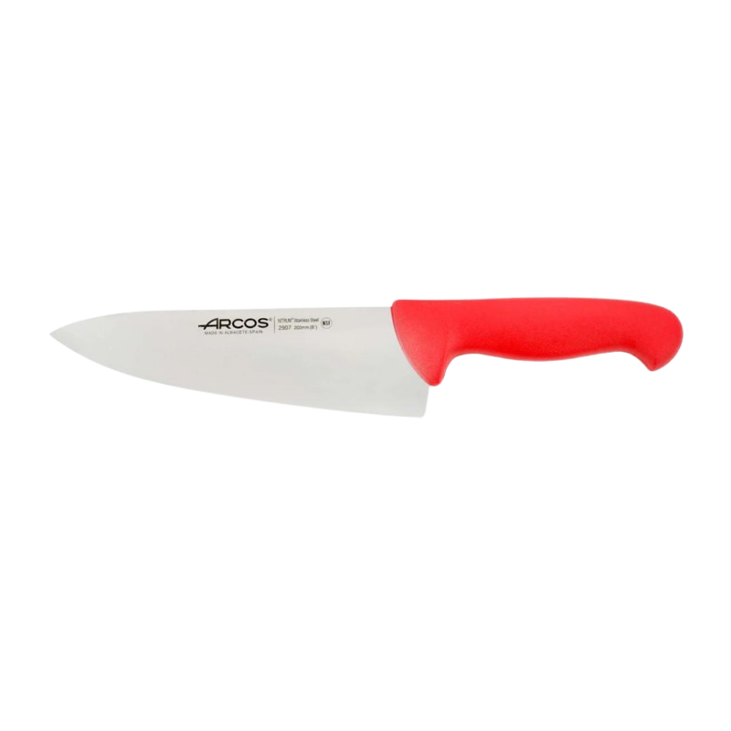 Faca de Chef Vermelha Arcos 2900 200 mm
