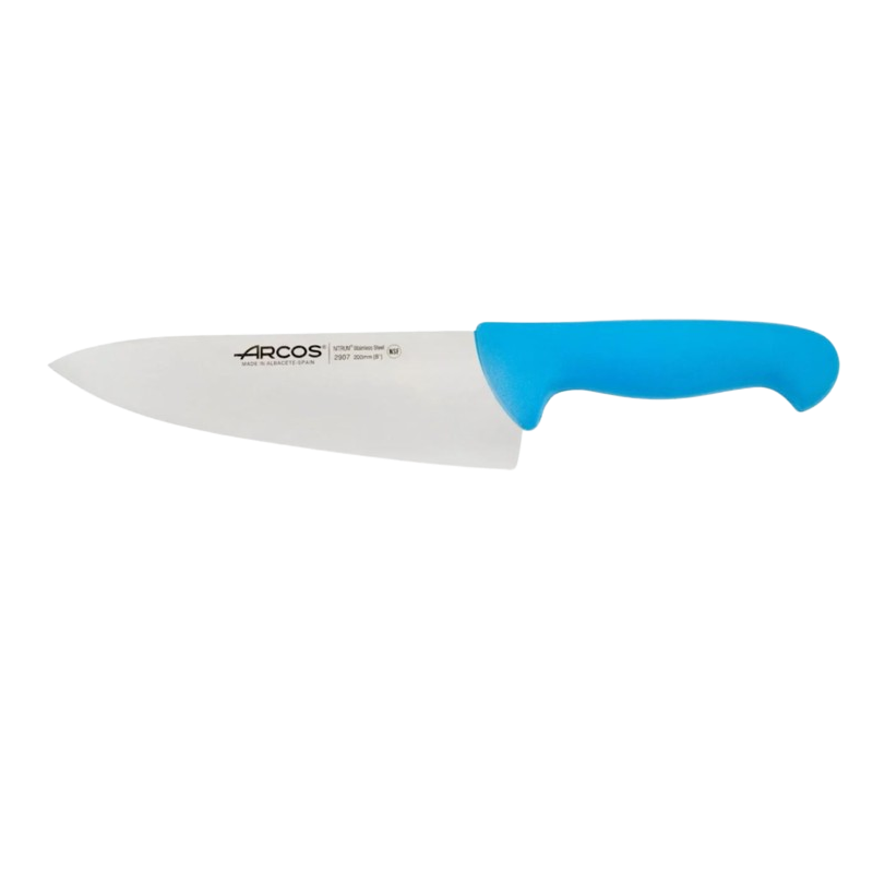 Cuchillo Cocinero color azul Arcos 2900 200 mm