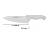 Arcos 2900 200mm White Chef's Knife