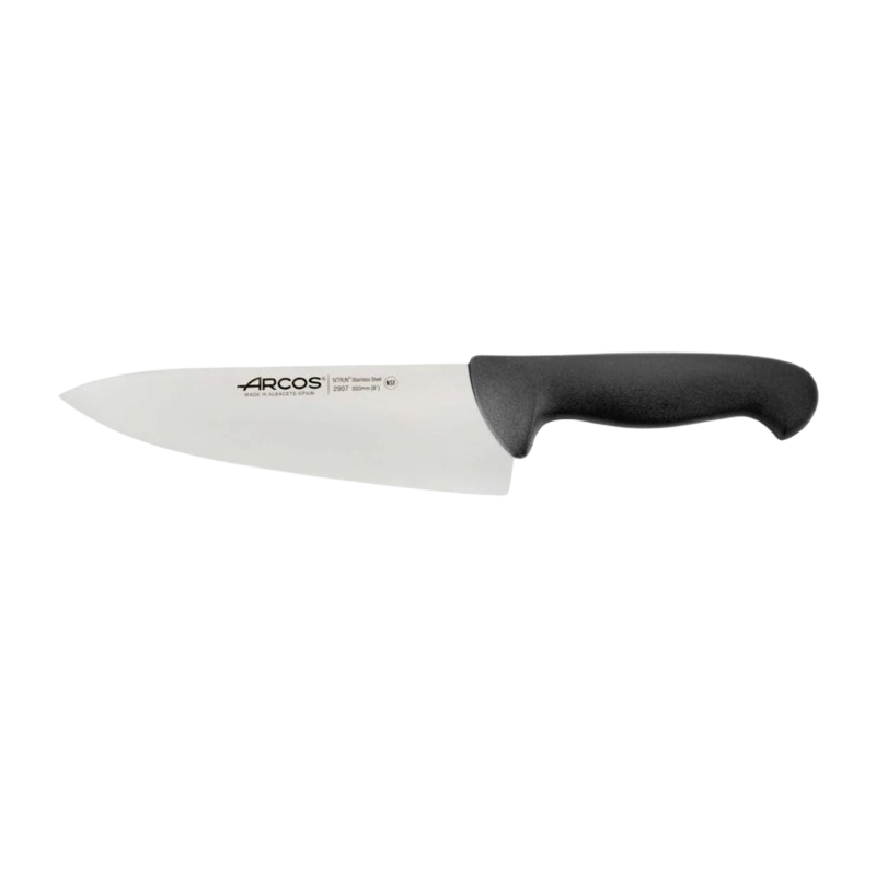 Couteau de chef noir Arcos 2900 200 mm