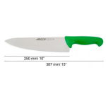 Cuchillo Cocinero color verde Arcos 2900 250 mm
