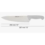 Cuchillo Cocinero color blanco Arcos 2900 250 mm