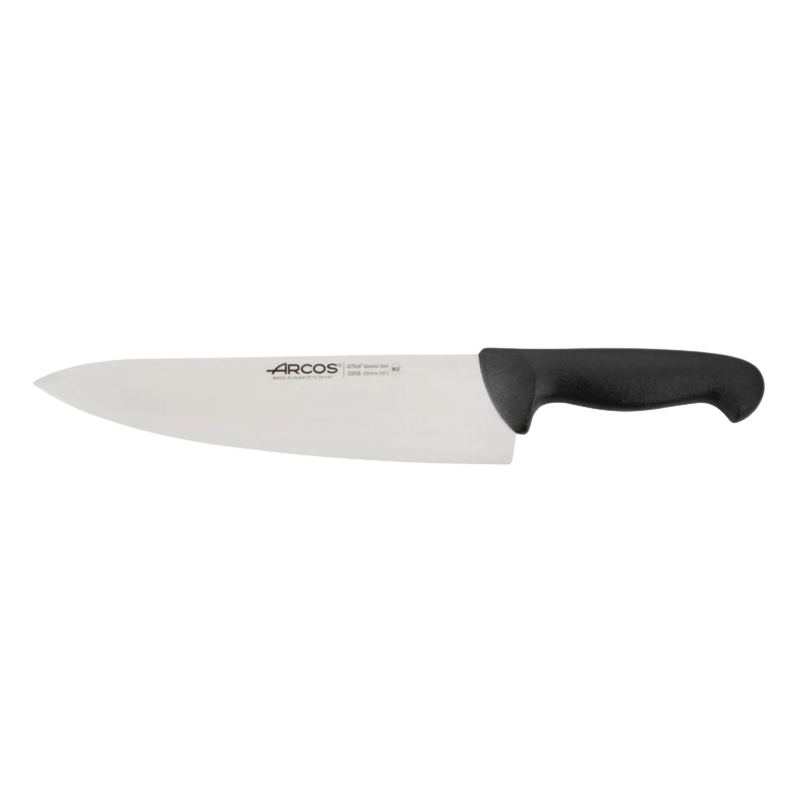 Faca de cozinha preta Arcos 2900 250 mm