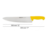 Faca de chef amarelo Arcos 2900 300 mm