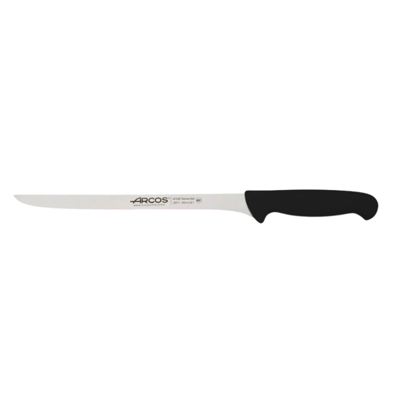 Arcos 2900 Ham Knife, Black, 240 mm