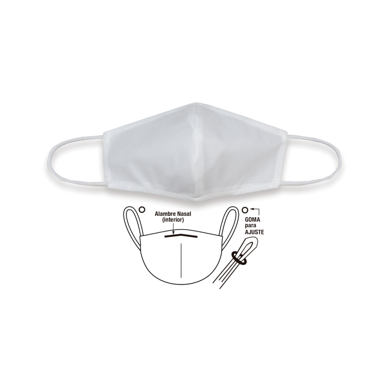 Acc. visage TNT Blanc. NON APPROUVÉ