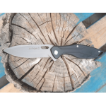 Coltellino tascabile Omerta Aitor ARGENTO NERO - 291295SB