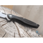 Couteau de poche Omerta Aitor ARGENT NOIR - 291295SB