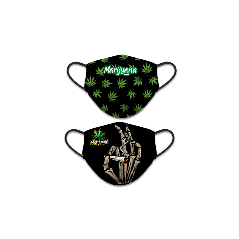 Acc. Maryuana facciale reversibile. NON HOMO