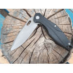 Coltellino tascabile Omerta Aitor ARGENTO NERO - 291295SB