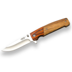 Coltello sportivo JKR795 in legno rosso e zebra