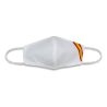 Mascarilla blanca Bandera.
