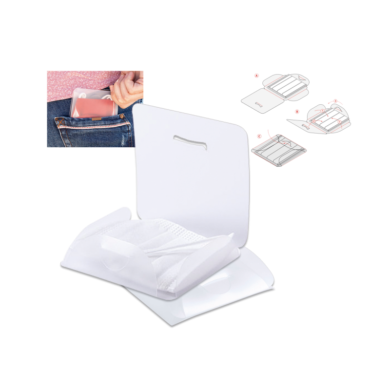 Supporto per maschera traslucido