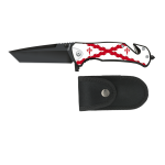 Burgunder Kreuz-Sicherheitsmesser