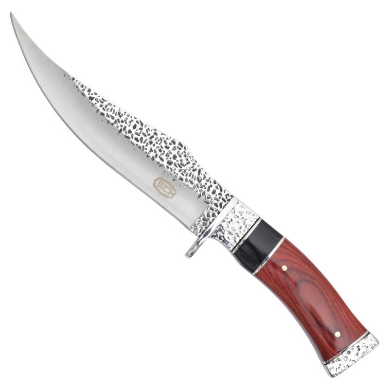Cuchillo Monte efecto forjado SCK