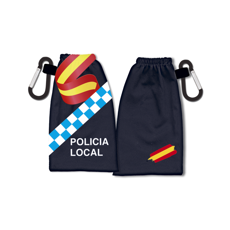 Portamascarilla reversible Policia Local