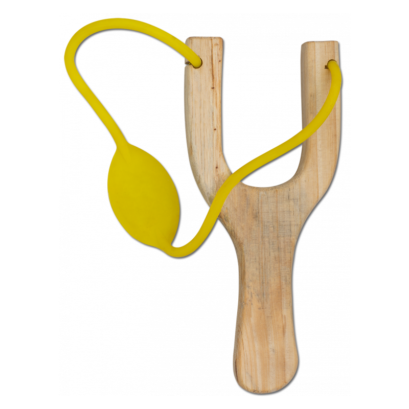 Wooden slingshot