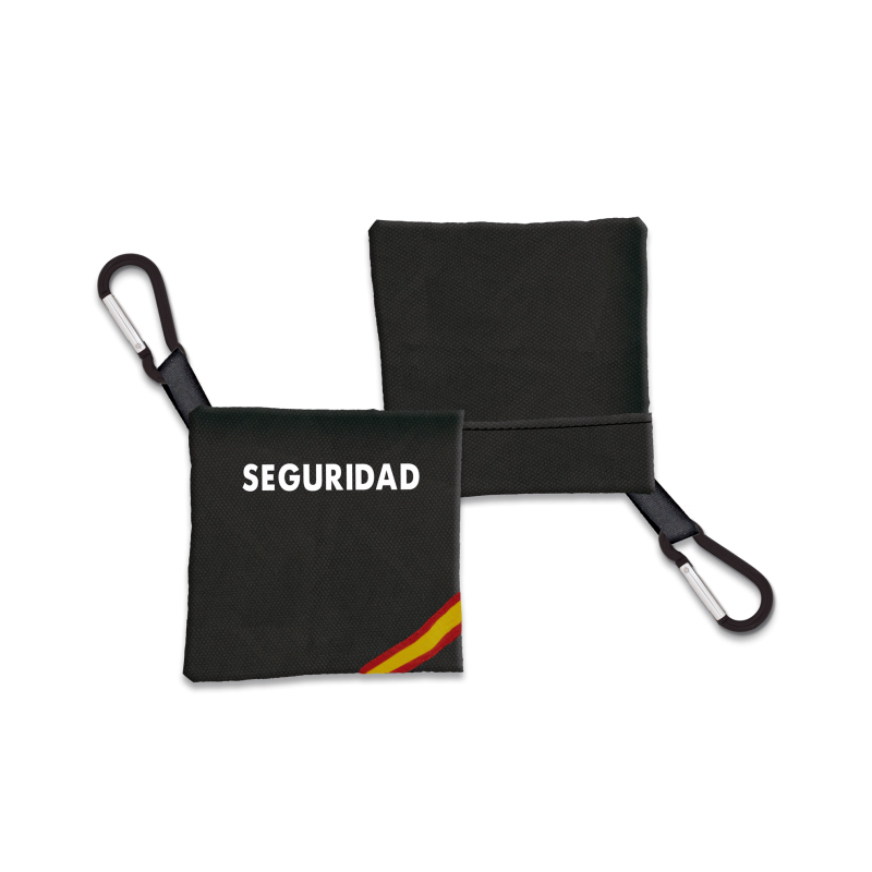 Porta Mascherina di Sicurezza Black Flag