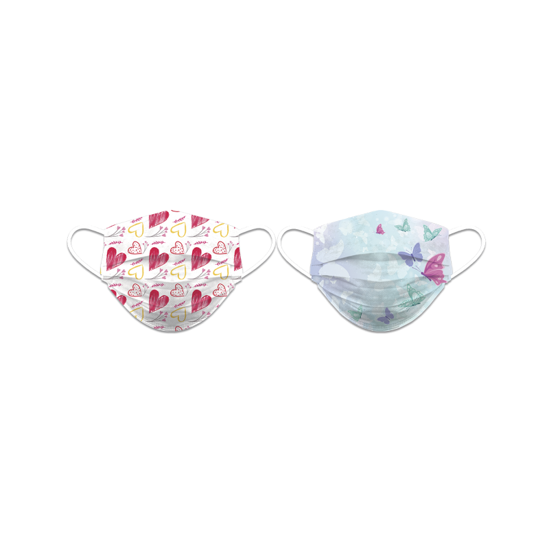 Acc.Facial Cuori Reversibili. NON HOMO