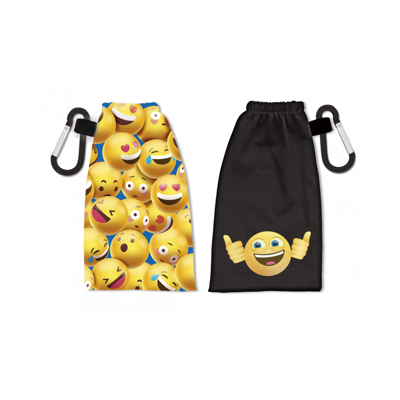 Porte-masque réversible Emojis