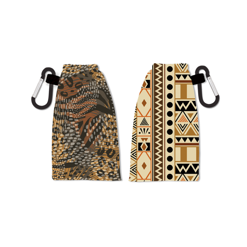 Portamaschera Reversibile Marrone