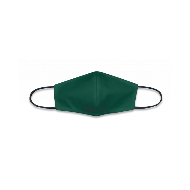 Masque vert uni. Douleur moyenne.