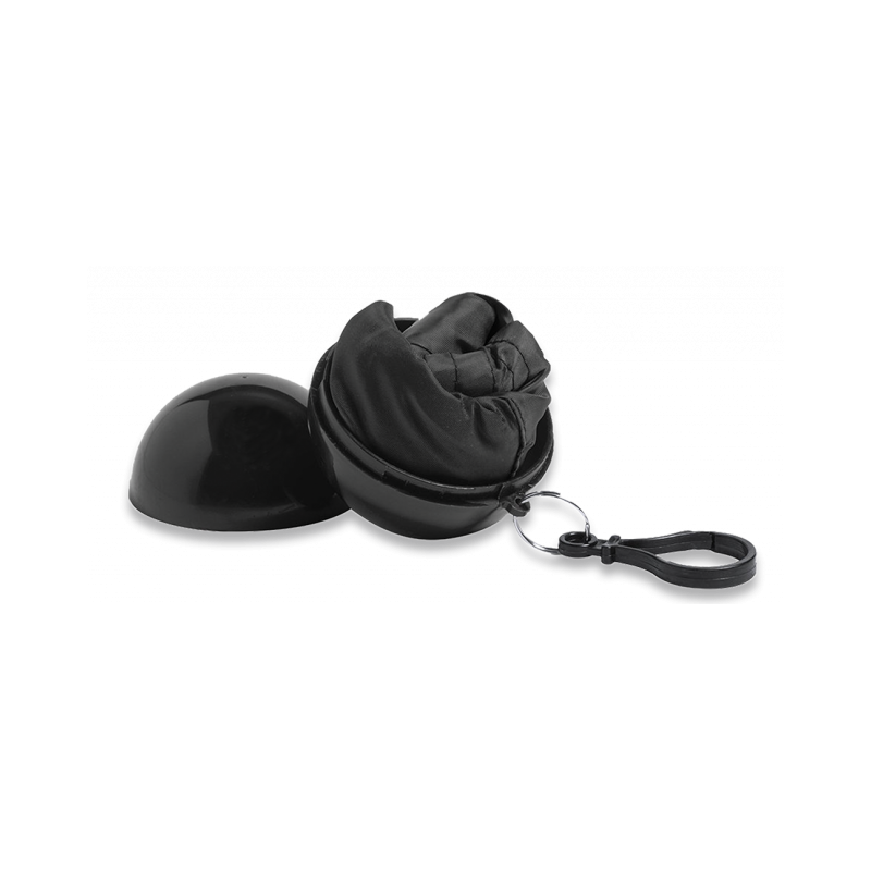 Barbaric black key-ring with rain cap