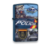 mechero azul Policía Nacional