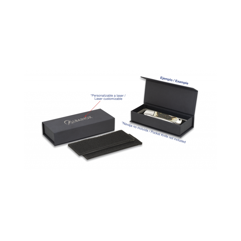 Magnetische schwarze Box 11,5x4x3 cm