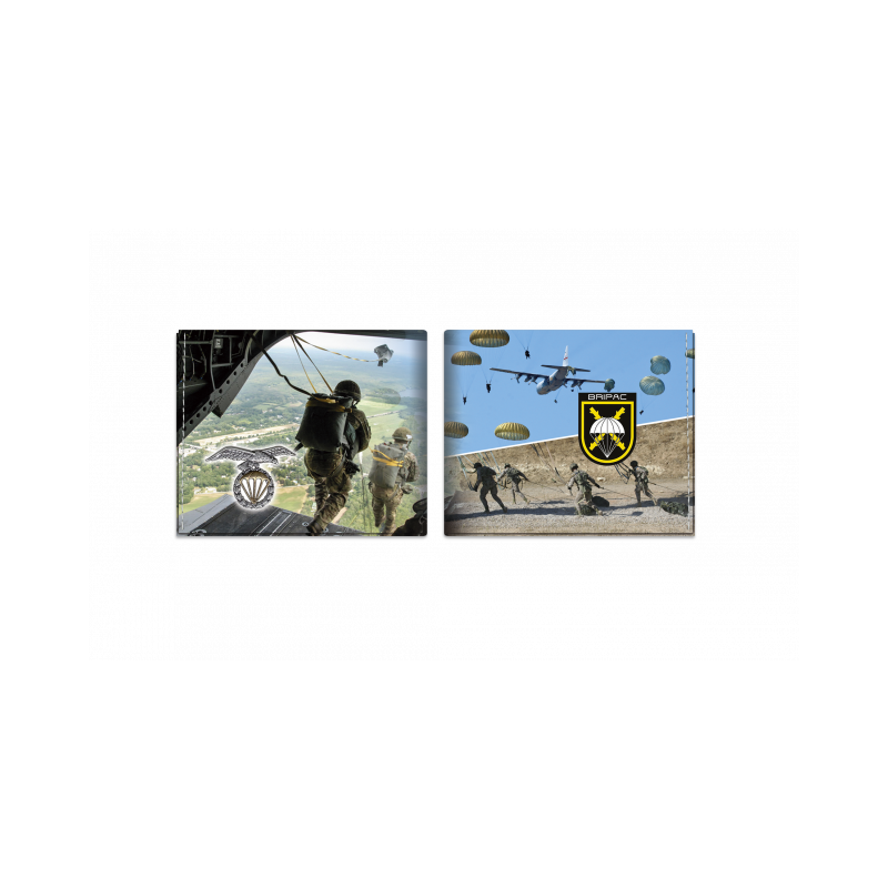 Portefeuille imprimé Bripac