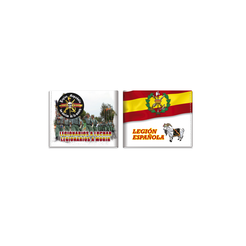 Legion bedrucktes Portemonnaie