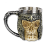 Jarra decoración calavera 12 cm