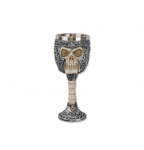 Decoration cup Skull 19 cm