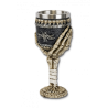 Copa decoración mano esqueleto 20 cm