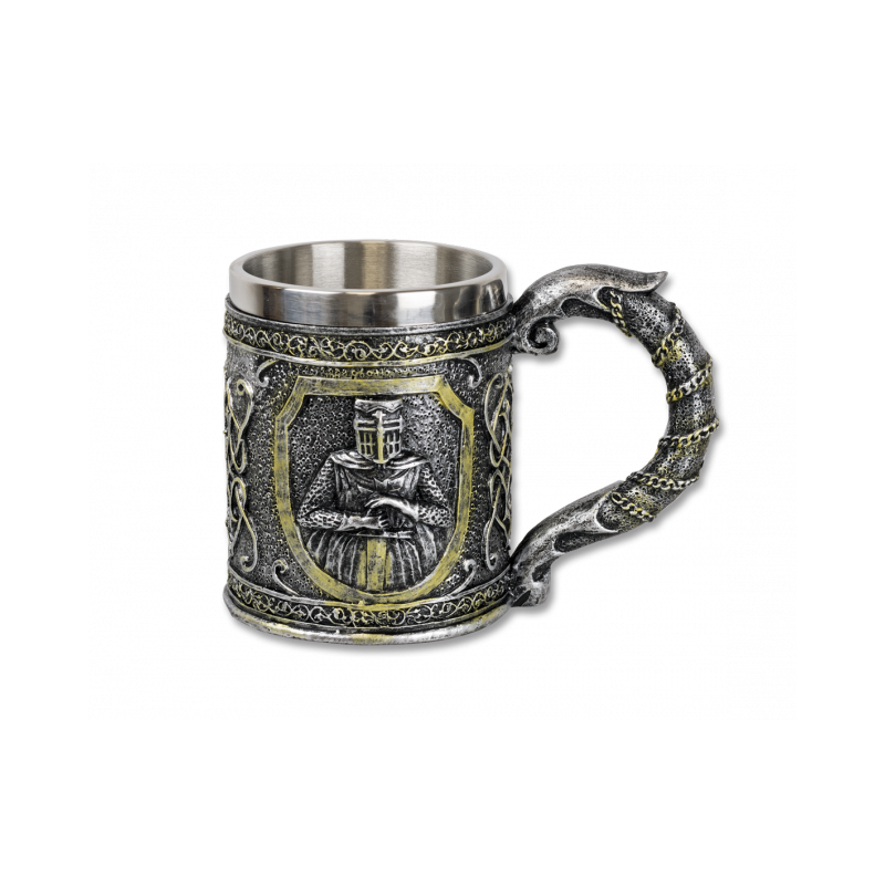 Mug décoration templier 12 cm