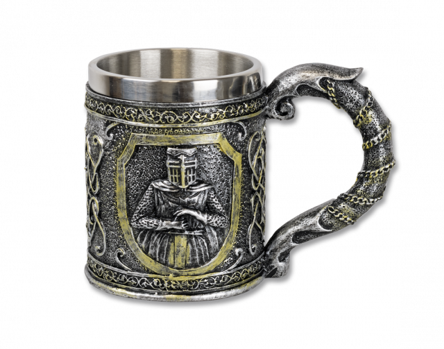 Caneca de decoração templária 12 cm