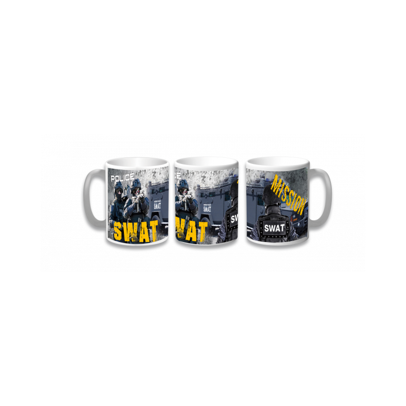 Taza Cerámica SWAT