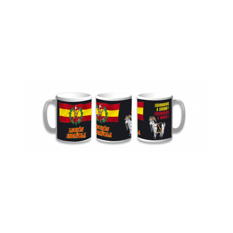 Ceramic mug Legión española