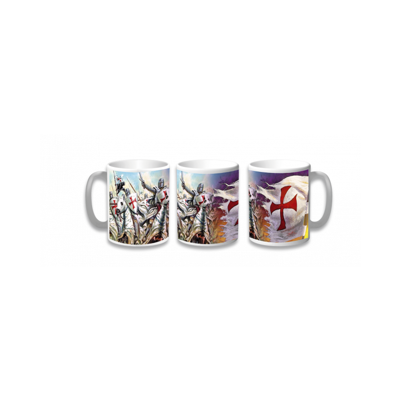 Ceramic mug Templars