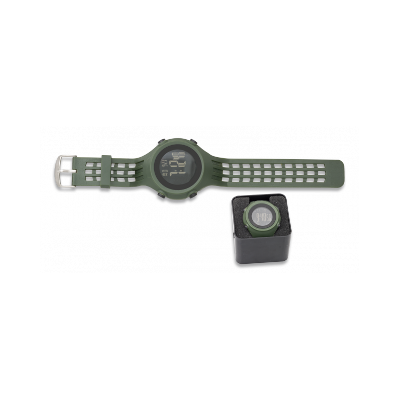 Digital green tactical watch Black screen